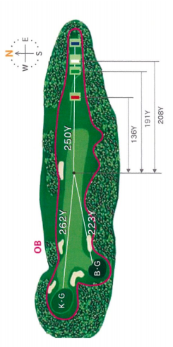 선골프리조트 와카미야코스 (구:와카미야골프클럽) IN HOLE : 10