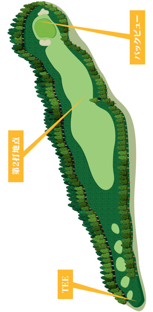 홋카이도브룩스 컨트리클럽 OUT HOLE : 1