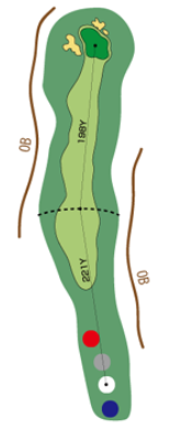 니세코 골프코스 IN HOLE : 12