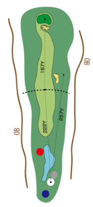 니세코 골프코스 OUT HOLE : 4