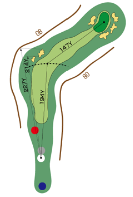 니세코 골프코스 IN HOLE : 14