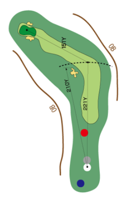 니세코 골프코스 OUT HOLE : 1