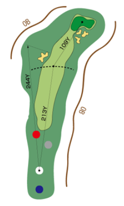 니세코 골프코스 OUT HOLE : 6