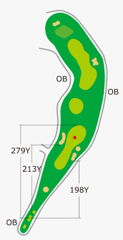 도마코(토마코)마이골프리조트72 아이리스골프클럽 IN HOLE : 18