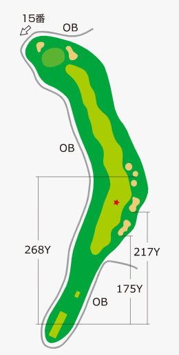 도마코(토마코)마이골프리조트72 아이리스골프클럽 IN HOLE : 14