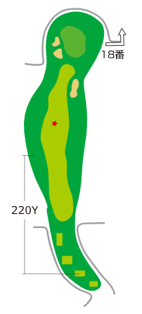 도마코(토마코)마이골프리조트72 아이리스골프클럽 IN HOLE : 17