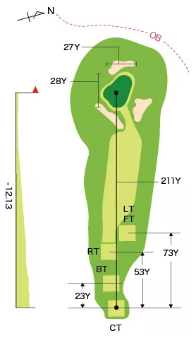 타이세츠잔 컨트리클럽 히가시 IN HOLE : 11