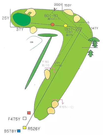 타이세츠잔 컨트리클럽 니시 IN HOLE : 10