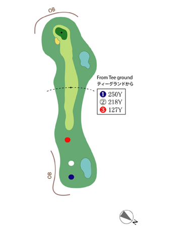 니세코빌리지 골프코스 IN HOLE : 12