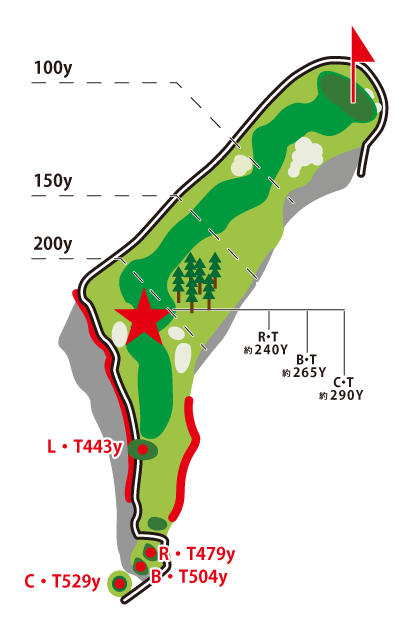 오리온아라시야마 골프클럽 IN HOLE : 16