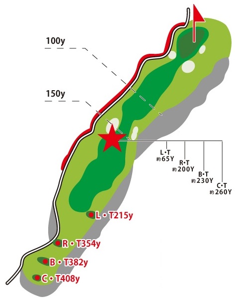 오리온아라시야마 골프클럽 OUT HOLE : 9