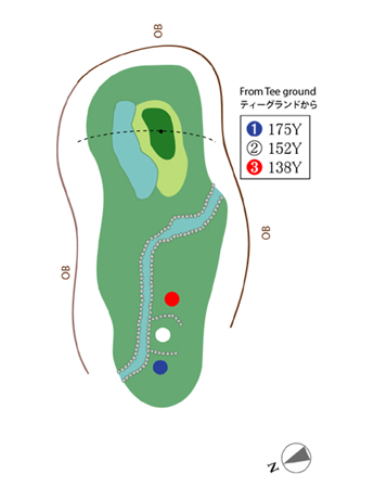 니세코빌리지 골프코스 OUT HOLE : 4