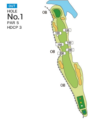 [PGM] 카스미가우라 컨트리클럽 OUT HOLE : 1