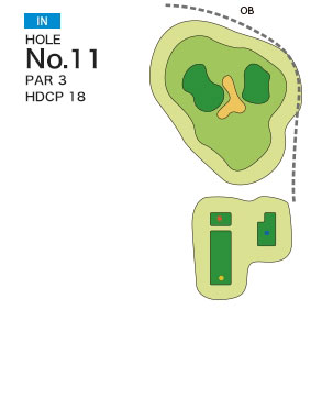 [PGM] 다마쓰쿠리골프클럽 와카우미코스 IN HOLE : 11