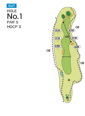 [PGM] 그레이트 센다이 컨트리클럽  OUT HOLE : 1