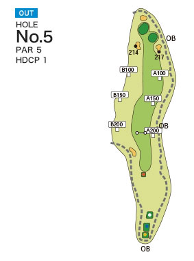 [PGM] 그레이트 센다이 컨트리클럽  OUT HOLE : 5