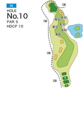 [PGM] 다마쓰쿠리골프클럽 네지키코스 IN HOLE : 10