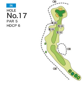 [PGM] 다마쓰쿠리골프클럽 네지키코스 IN HOLE : 17