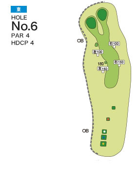 [PGM] 그랜드슬램 컨트리클럽 히가시 코스  HOLE : 6