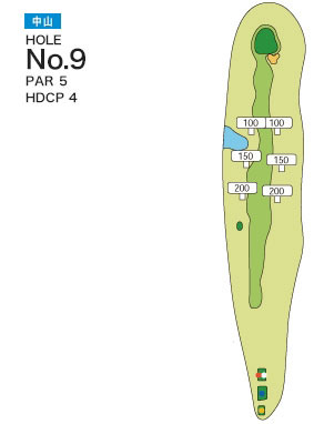 [PGM] 센다이힐즈골프클럽 나카야마 코스  HOLE : 9
