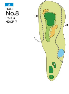 [PGM] 센다이힐즈골프클럽 이즈미 코스  HOLE : 8