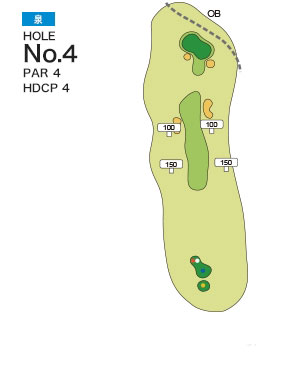 [PGM] 센다이힐즈골프클럽 이즈미 코스  HOLE : 4