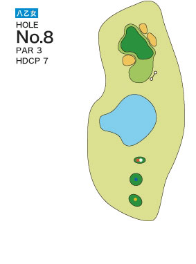 [PGM] 센다이힐즈골프클럽 야오토메 코스  HOLE : 8