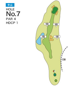 [PGM] 센다이힐즈골프클럽 나카야마 코스  HOLE : 7