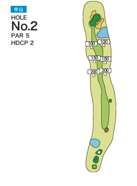 [PGM] 센다이힐즈골프클럽 나카야마 코스  HOLE : 2