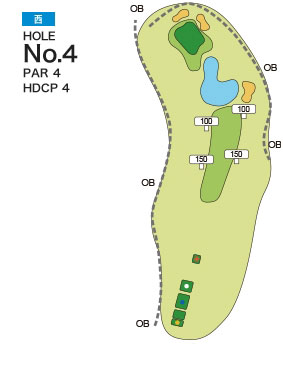 [PGM] 그랜드슬램 컨트리클럽 니시 코스  HOLE : 4