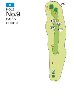 [PGM] 그랜드슬램 컨트리클럽 히가시 코스  HOLE : 9