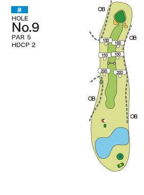 [PGM] 센다이힐즈골프클럽 이즈미 코스  HOLE : 9