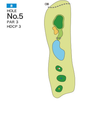 [PGM] 센다이힐즈골프클럽 이즈미 코스  HOLE : 5