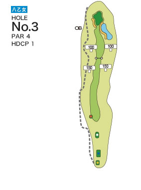 [PGM] 센다이힐즈골프클럽 야오토메 코스  HOLE : 3