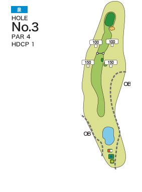 [PGM] 센다이힐즈골프클럽 이즈미 코스  HOLE : 3