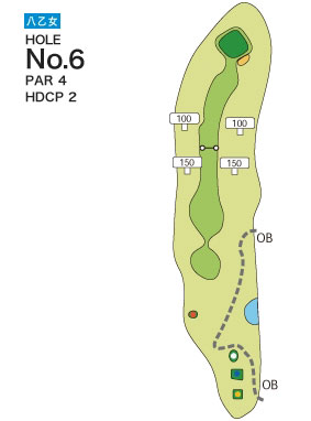 [PGM] 센다이힐즈골프클럽 야오토메 코스  HOLE : 6