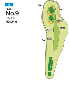 [PGM] 후소 컨트리클럽  히가시 코스  HOLE : 9