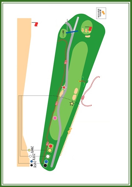 츄라 오차드 골프클럽 OUT HOLE : 2