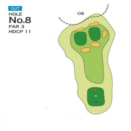 [PGM] 나리타노모리 컨트리클럽 OUT HOLE : 8