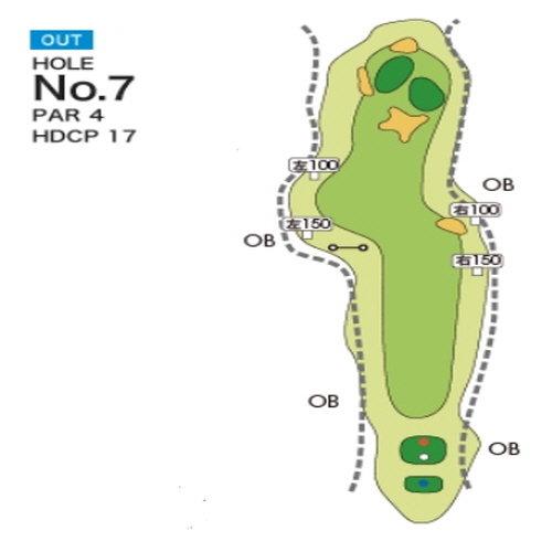 [PGM] 나리타노모리 컨트리클럽 OUT HOLE : 7