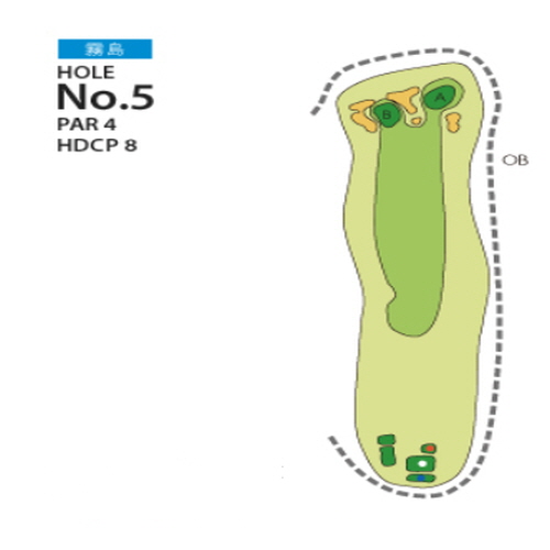 [PGM] 미야자키국제골프클럽 키리시마 HOLE : 5