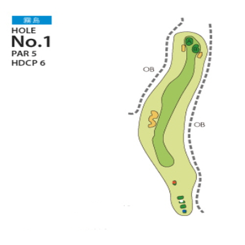 [PGM] 미야자키국제골프클럽 키리시마 HOLE : 1