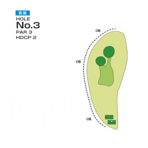 [PGM] 치산 컨트리클럽 온가 츠쿠시 HOLE : 3