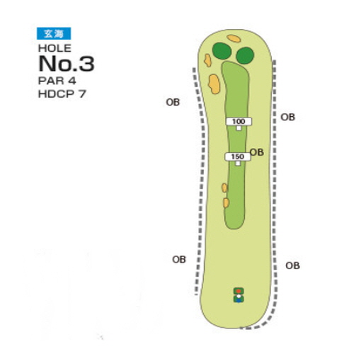 [PGM] 치산 컨트리클럽 온가 겐카이 HOLE : 3