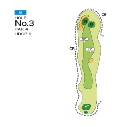 [PGM] 다이하카타 컨트리클럽 스기 HOLE : 3
