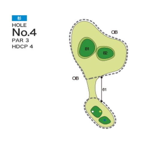 [PGM] 다이하카타 컨트리클럽 스기 HOLE : 4