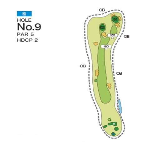 [PGM] 다이하카타 컨트리클럽 히노키 HOLE : 9